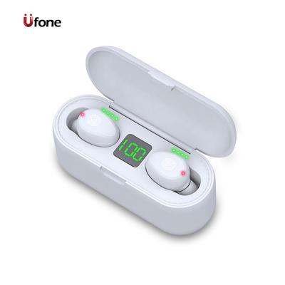 China TWS (True Wireless Stereo) Ufone Blue-tooth Reducti Noise On The Auriculares Tws Wireless Earphone Ipx7 Waterproof Earbuds Tws F9 for sale