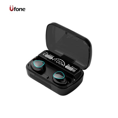 China TWS (True Wireless Stereo) Ufone M10 Wireless Earphone TWS 5.0 Stereo Earbuds Charging Box 2000mAh Sports Waterproof Mobile Phone Gaming Headset for sale