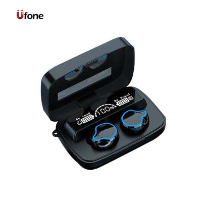 China TWS (True Wireless Stereo) Ufone M9 Tws In Ear Waterproof Noise Canceling Earphone Earbuds Tws Radio With Charging Case for sale