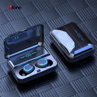 China TWS (True Wireless Stereo) Ufone 8D Edging - Headphone Tws F9-5U Sound Wireless Noise Reduction Led Display Screen Earbuds Headsets For iPhone for sale