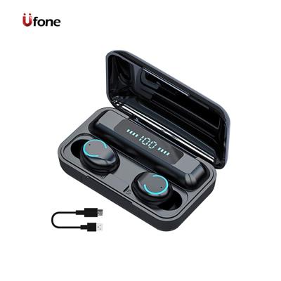 China TWS Box F9-3 Tws 5.0 Waterproof Earbuds Charging Wireless Earphone (True Wireless Stereo) Ufone 2000mah For Mobile Phone Game Sports For Samsung for sale