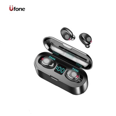 China TWS Bluetooth Noise Reduction Auriculares Tws Wireless Earphone Ipx7 Waterproof Earbuds Tws F9 (True Wireless Stereo) Ufone For Samsung for sale