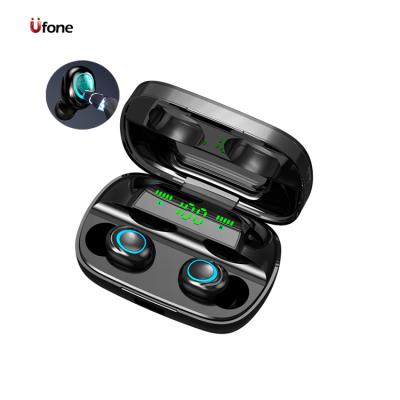 China TWS Earphone (True Wireless Stereo) Ufone New Mini Headphones Tws Wireless Earbuds With Charging Sports Headset With Led Display Earphone For Huawei for sale