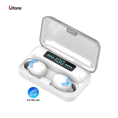 China TWS (True Wireless Stereo) Ufone F9-5 Tws 5.0 Blue-tooth 9D Earphone Wireless Aud Fonos Tws F9 5.1 Stereo Earbuds For Huawei for sale