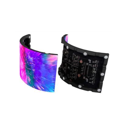 China Two Years Warranty Radian 110 Module LED Display Indoor Flexible Bending Flexible LED Display Suitable For Art Modeling for sale