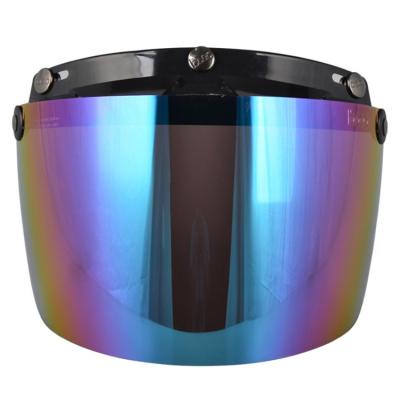 China Wholesale cheap high quality and durable unisex outdoor PC motorcycle price motorcycle helmet windproof lens for sale