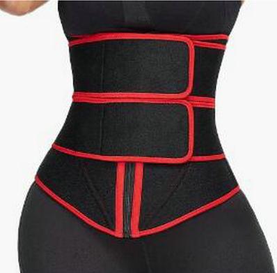 China Slimming Private Label Body Back Support Women Sport Neoprene Waist Trainer Slimming Trimmer Belt Workout For Gym for sale