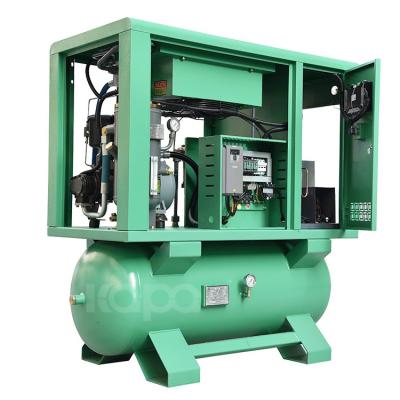 China High-performance Laser Cutting Integrated Air Compressor Air Flow 1.2m3/min and Low Noise for sale