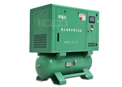 China de Laserknipsel van 1.6mpa 1.52m3/Min Integrated Air Compressor For Te koop