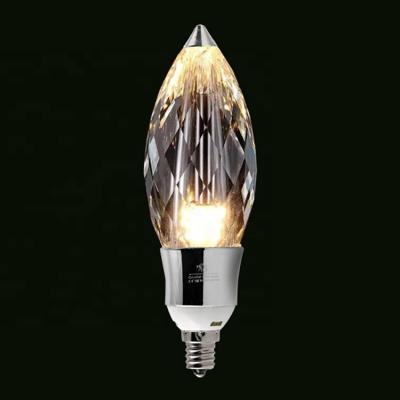 China Home Luxury Clear Bulb Shaped Mini Ceiling Light Minimalism Bevel-Cut Crystal Led Recessed Lamp In Warm/Natural Light for sale