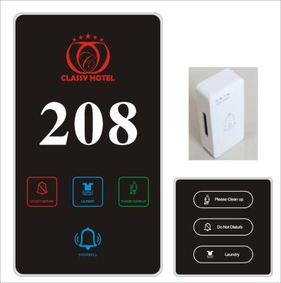 China Qleung 220/12v Modern Hot Selling Jingle Door Bell Hotel Door Bell ffor Hotel System for sale