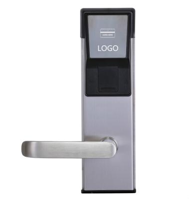 China Stainless Steel+ABS Hotel Smart Card Door Lock QLEUNG Digital Smart Hotel Card Lock for sale