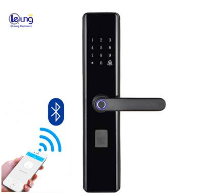 China OTHER APP Residence Smart Door Lock Wifi Fingerprint Passcode Card Remote Control Door Lock for sale