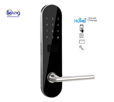 China TThotel Smart Card Blue Door Lock S817 Apartment Tooth Hotel RFID Lock App Control Blue for sale