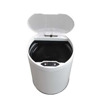 China Baseus Electric Mini Stainless Steel Trash Can Automatic Car Stocked Trash Can for sale