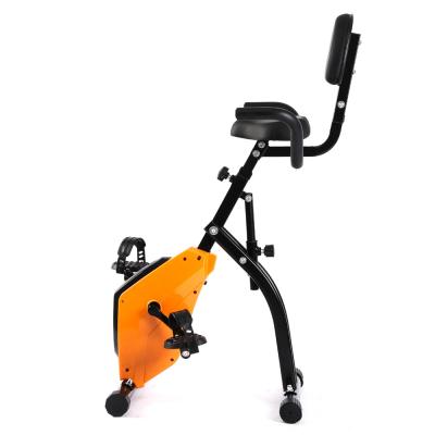 China Universal Magnetic Indoor Folding Exercise Bike Fitness Bike Home Gym With Oversized Cushion for sale