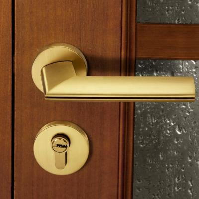 China Modern Household Mortise Lock Door Handles Interior For Room for sale