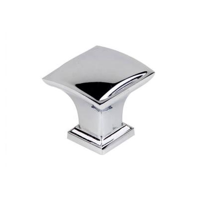 China Yonfia 2476 China Furniture Modern High Quality Zinc Alloy Cabinet Knob Square Buffet Door Pulls Knob for sale