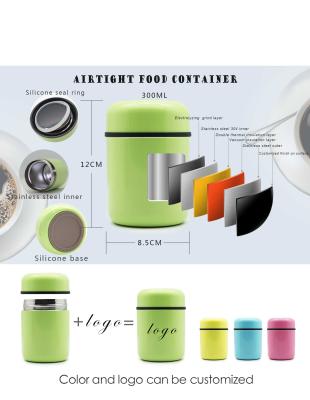 China PORTABLE 20Ml 350Ml 400Ml Multi Purpose Double Wall Insulated Stainless Steel Thermo Food Jar for sale