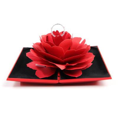 China Wholesale Recycable Fashion Ring Box Jewelry Display Package for sale