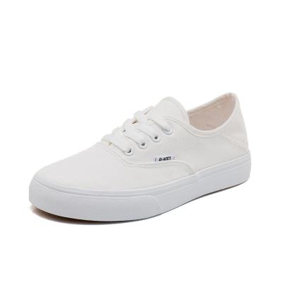 China Wholesale Factory Price Durable Customized Brand Classic Canvas Shoes Vulcanized White Canvas Sneakers Summer Shoes For Women for sale