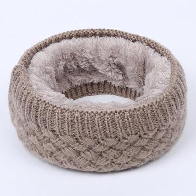 China Wholesale Winter Acrylic Thickened Wool Scarf Unisex Keep Warm Neck Cuff Face Mask for sale