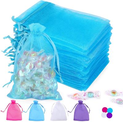 China Household Customize Size And Color Gift Bags Organza Jewelry Wedding Party Favor Christmas Party Favor Bags Organza Bags for sale