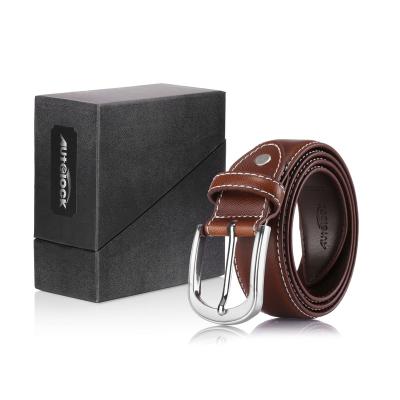 China Cowhide Men's Pin Buckle Belts Belt China Imported Retro Main Layer Cowhide Belt for sale