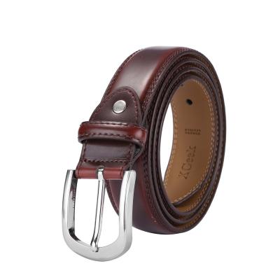 China Cowhide Genuine Leather Belt For Men Manufacturer Direct Leather Belt Buckle Genuine Leather Belt for sale