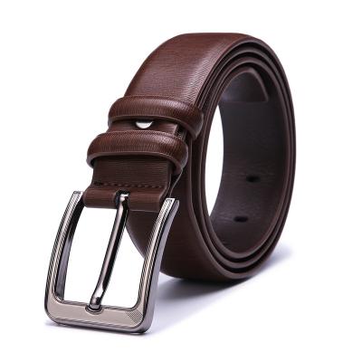 China Free Shipping Custom Cowhide Designer Genuine Belt Leather Business Belt Gifts For Men for sale