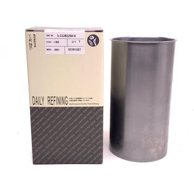 China Excavator Diesel Engine 6BG1 Cylinder Liner Sleeve EX200-5 1-11261385-0 for sale