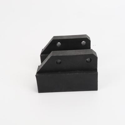 China Durable Customized High Quality Shockproof Cushion Rubber Block Isolation Bridge Block Cushion Rubber Pot Bearing for sale