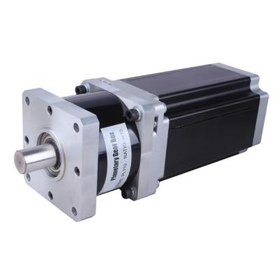 China High power nema42 geared stepper motor with planetary gearbox square for sale