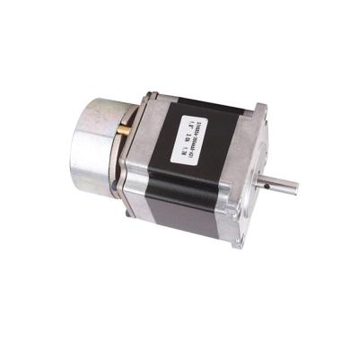 China NEMA 23 Enclosed Electric Brake Assembled 57mm Stepper Motor, With 2 N.m Brake Assembled for sale