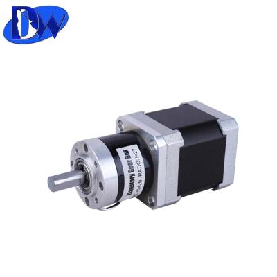 China 10:1 Reduction Ratio NEMA 17 Gear Stepper Motor DW42HSG48-0406 for sale