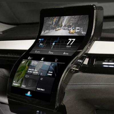 Китай 3D изогнутая крышка автомобильного дисплея стекло антиотражание закаленное продается