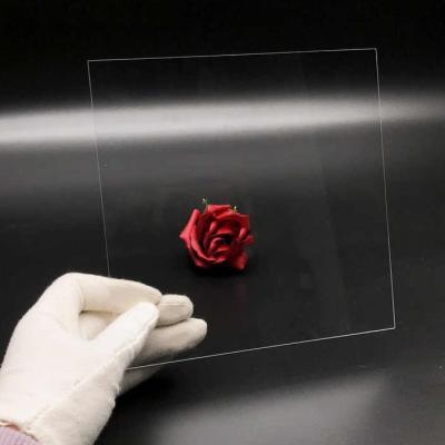 China Vidro fotovoltaico solar transparente vidro bruto de alumínio silicato 1,1 mm à venda