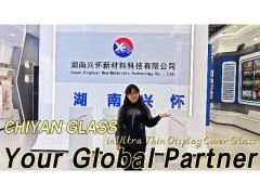 0.2-2mm Ultra-Thin Ultra-Clear Electronic Glass Substrate for High-End Displays