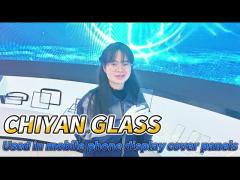 CHIYAN GLASS is widely used for different mobile phone cover panels