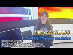 CHIYAN GLASS is widely used for touch panels modules cover glass