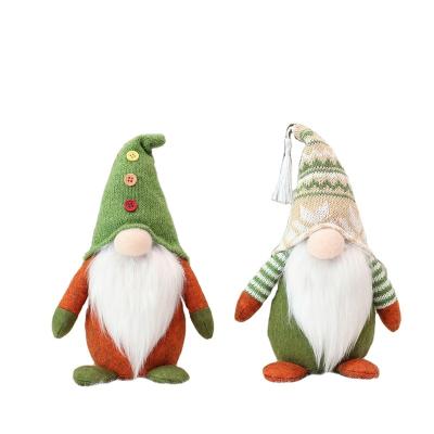 China Modern HD003 wholesale no face rudolph fall decoration gnome home decoration fabric handmade autumn decor for sale