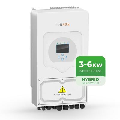 China Deye 5Kw 6kw 8kw 10kw Single Phase On-grid Solar Power Hybrid Inverter 464W*798.4H*300D for sale