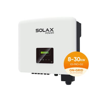 China Pro Solax X-3 Power Inverter 5Kw 8Kva 8000Watts 1Phase 220V Single Solar Inverter 482/417/181mm for sale