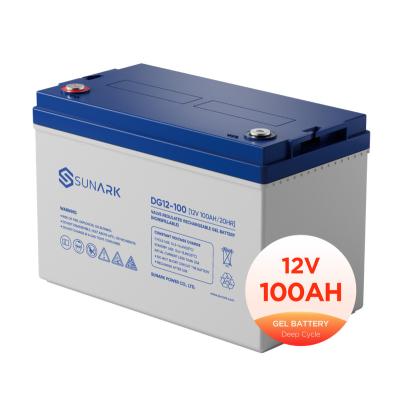 China Toys SunArk Suppliers Lead Acid Batteries 12V 100Ah Vrla Battery 12V 100Ah for sale