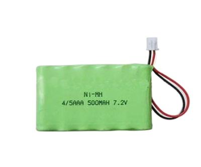 China Toys CE/ROHS CERTIFIED 4/5 AAA 500mah 7.2v nimh battery pack for sale