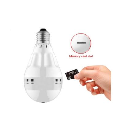 China 2018 Wireless Night Vision Light Bulb Security Camera wifi bulb spy hidden camera for sale