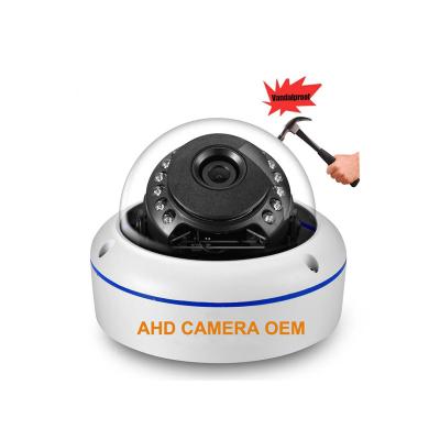 China NIGHT VISION 1080P 2MP/5MP/8MP 4 IN 1 Dome Camera Vandal Proof Waterproof Outdoor Home Night Vision IR CUT OSD Infrared Security AHD Camera for sale