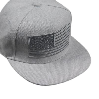 China Common Good Quality American Flag Embroidery Snapback Hat Skateboard Hip Hop Hat With Brim Flat Baseball Caps for sale