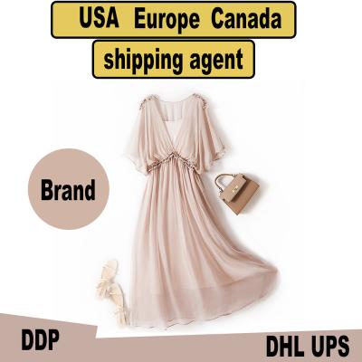 China 300days free worldwide express agent DHL ups air cargo brand bag from china to usa canada fast ship for sale