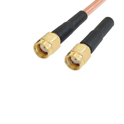 China RF RP-SMA MALE to RP-SMA MALE RG316 cable L=150mm OR any other length for sale